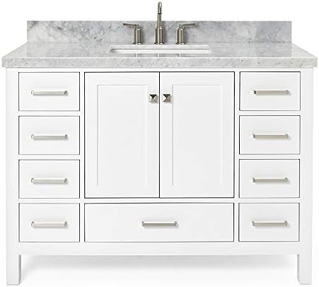 High-Quality Cambridge 49 White Bathroom Vanity
