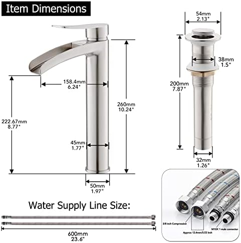 Modern Touch-On Bathroom Faucet
