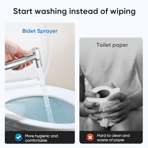 Arofa Handheld Bidet Sprayer Modern Bidet Faucet Ergonomic Design