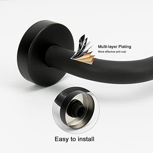 Sturdy S-Shaped Shower Arm Extenders