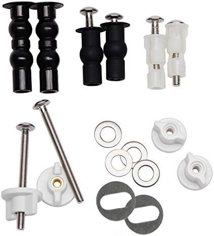 Hibbent Universal Toilet Seats Screws and Bolts Metal