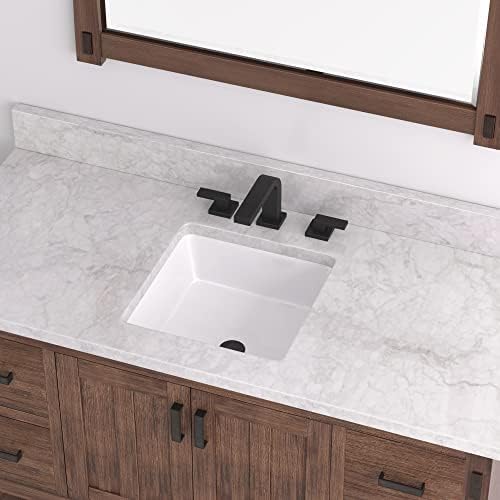 Signature Hardware 447964 Destin 16 Vitreous China Undermount Sink White