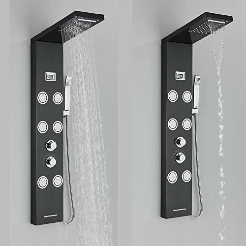 Stainless Steel Shower Head with Jets
