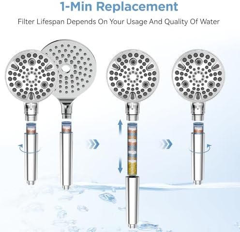 MakeFit shower head filter cartridge