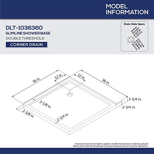 CompleteFrench Corner 36in Shower Enclosure Kit - Walk through Satin Black