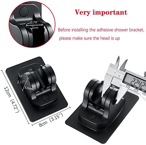 DASITON Large Wall Mount Shower Holder