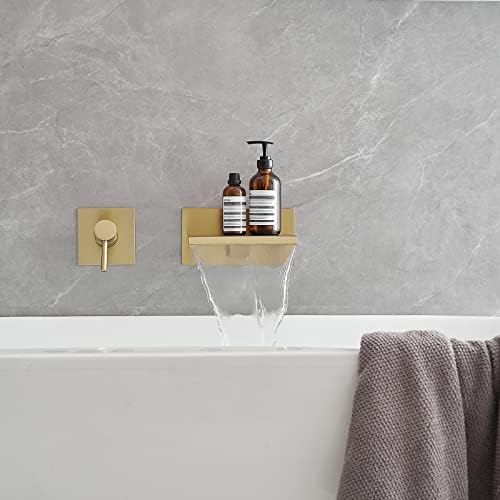Luxury Wall-Mount Faucet from BWE Waterfall Flow for Modern Bathrooms