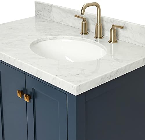 Luxury Bathroom Vanity with Marble Counter