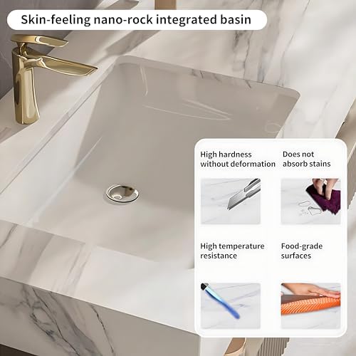 Bathroom Vanity with LED Mirror