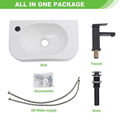 Hiomiestiy Wall-Mounted Vessel Sink