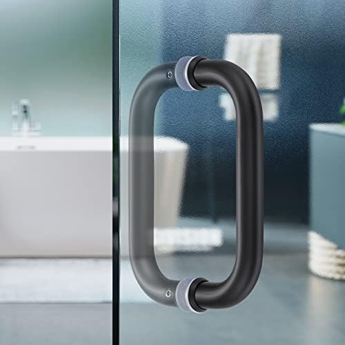 Ranbo C-Shaped 6 Push-Pull Handle with Stainless Steel Finish
