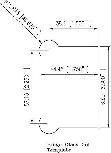 RockwellSecurity Wall to Glass Hinge