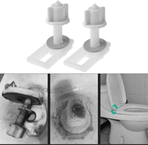Sturdy Plastic Toilet Seat Screws for Installing Toilets
