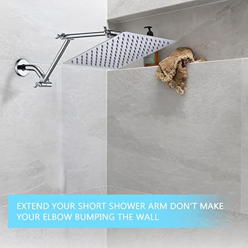 PDPBath 16 Chrome Extend Shower Arm