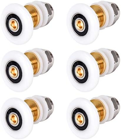 Queta 6-Piece Shower Door Rollers