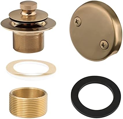 Artiwell Champagne Bronze Lift Turn Tub Trim Set