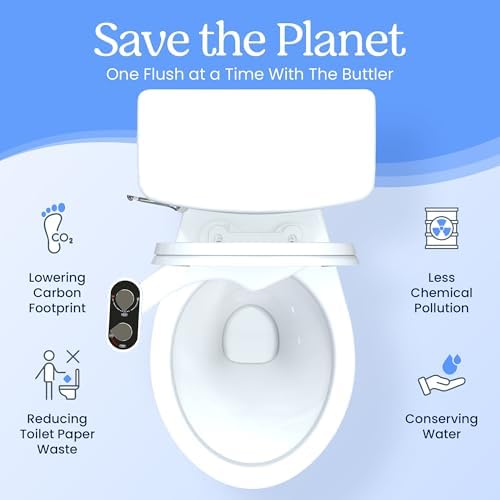 Easy Dual Nozzle Bidet with Self-Cleaning for Clean Comfort
