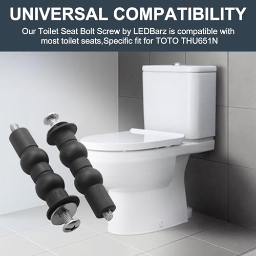 Quick-Install ToileT seat bolts for TOTO THU651N