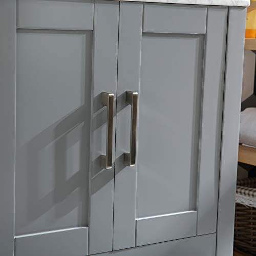 24 Gray Bathroom Vanity with Sink Combo