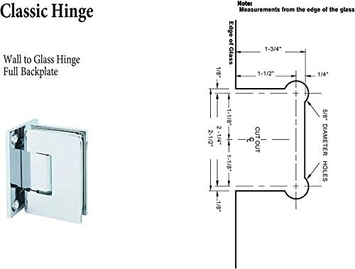 RockwellSecurity Wall to Glass Hinge