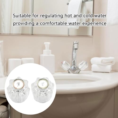 Sturdy Cuff Knobs for Campers - Portable Bathroom Faucet Accessory