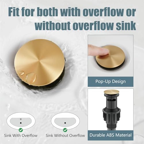 Durable Stainless Steel Bathroom Faucet with Deck-Mounted Installation