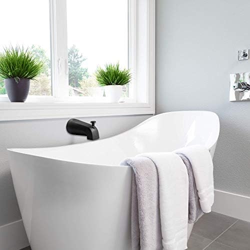 CalcMetal Durable Tub Spout with 4-Part Adapter