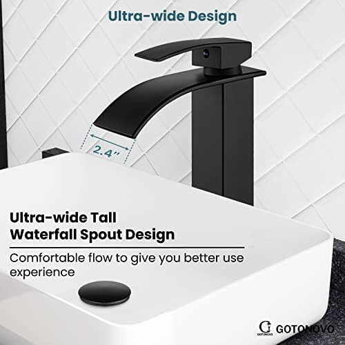 Gotonovo Tall Bathroom Faucet
