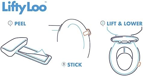 Lifty Loo Toilet Seat Handle 2-Pack