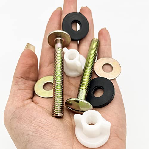 High-Quality 2Pcs Toilet Seat Bolt Set for Top Mount Toilets