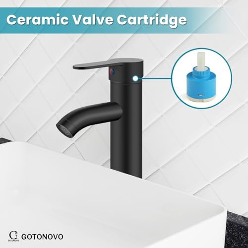 Premium Vessel Sink Faucet Modern Bathroom Fixtures 304 Stainless Steel