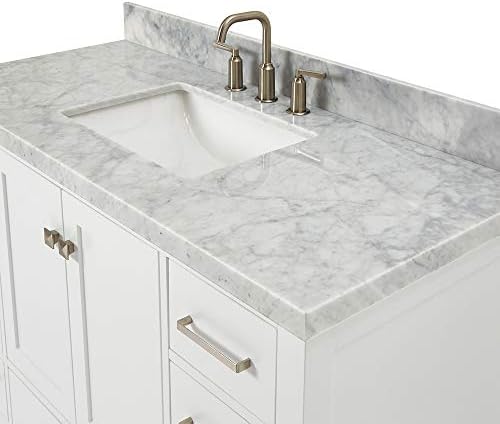 High-Quality Cambridge 49 White Bathroom Vanity