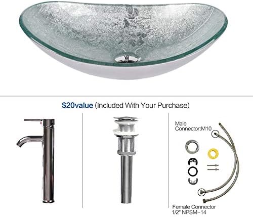 Artethys bathroom sink and faucet combo