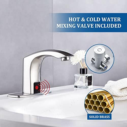 Luxice Sensor Touchless Bathroom Faucet