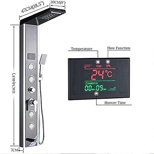 LED Shower Panel with Rainfall Effect Long-lasting Easy to Install