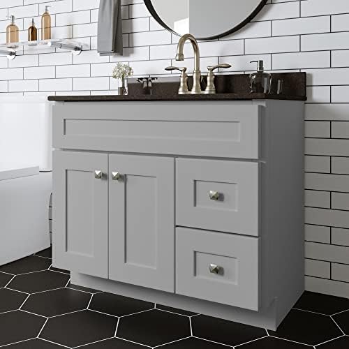 Premium Solid Wood Bathroom Vanity - Shaker Design by Design House