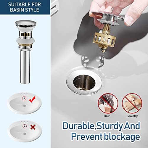 Modern Chrome Single-Handle Bathroom Faucet