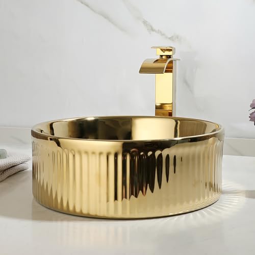 Luxury Gold Vessel Sink