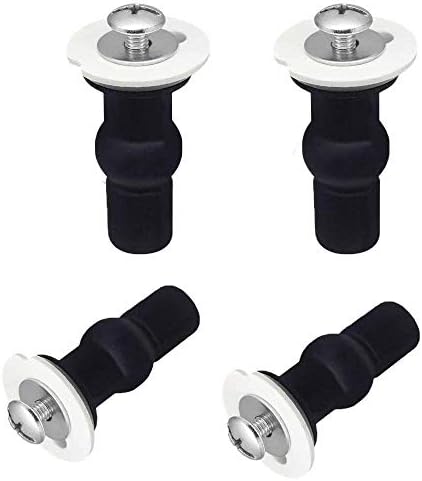 SelfTek 4-Piece Toilet Seat Bolt Kit 14-16mm Hole