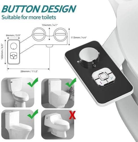 High-Quality Dual Spray Bidet Attachment