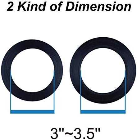 Hibbent Universal Tank to Bowl Gasket for 3-inch Tanks