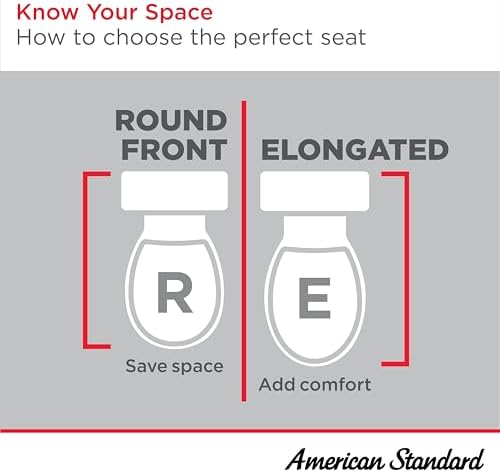 American Standard Slow Elongated Toilet Seat White - Smooth Closure Durable Design