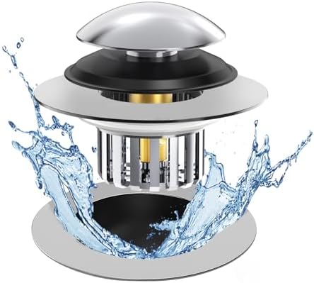 Efficiently Catches Hair and Debris in the Bathtub Drain