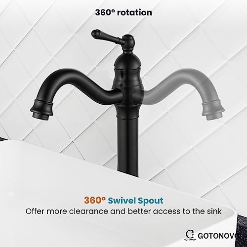 Gotonovo Single-Handle Vessel Sink Faucet