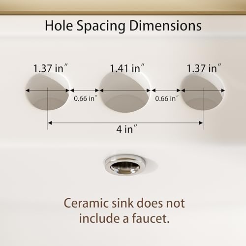 UpView 24 Bathroom Vanity with Ceramic Sink Grey