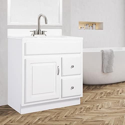 Solids Were MDF White Bath Vanity