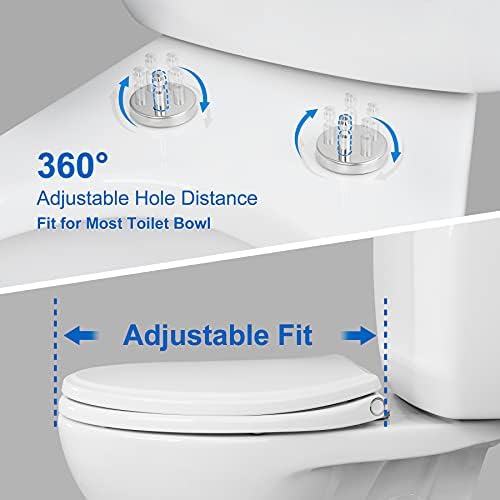 Hibbent Premium Elongated Toilet Seat