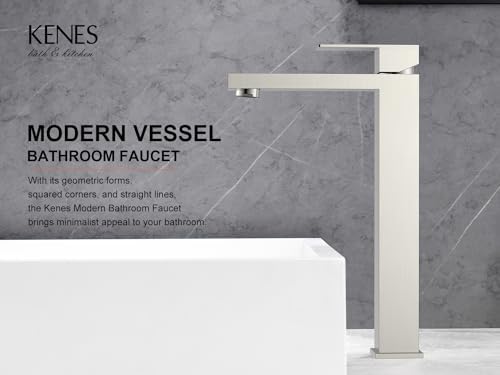 Sturdy Brushed Nickel Faucet with Excellence in Performance