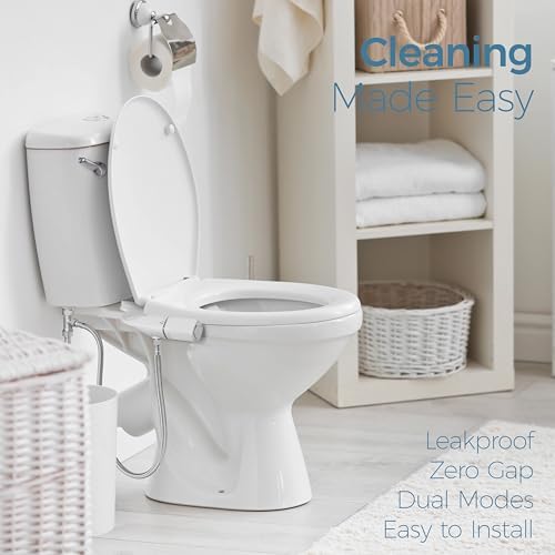 Dual-Mode Bidet Attachment for a Fresh Start