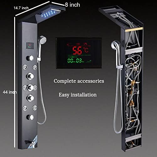 Stylish LED Light Bathroom Shower
